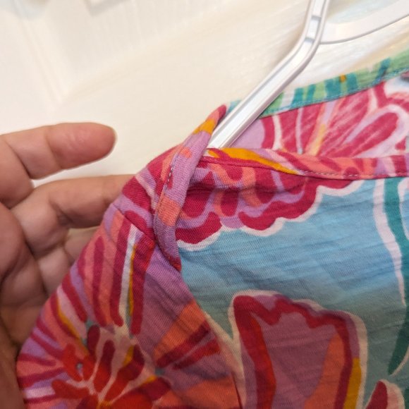 Lilly Pulitzer Girls' Little Cassie Knit Dress | XL | Shorely Blue Bellini | EUC - Picture 4 of 5